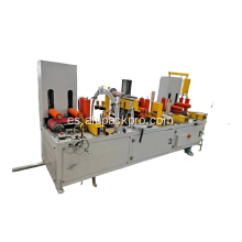 Equipo automático de laminación de película para perfiles de aluminio